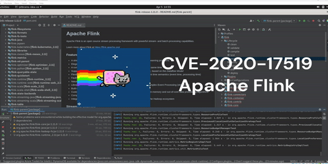 CISA Added Apache Flink CVE-2020-17519 Vulnerability to KEV