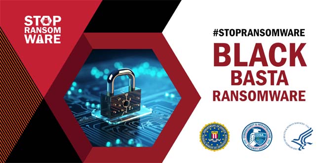ALERT CISA WARNS  Black Basta ransomware breached over 500 orgs worldwide