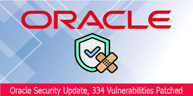 Oracle Security Update, 334 Vulnerabilities Patched