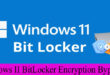 BitLocker Encryption