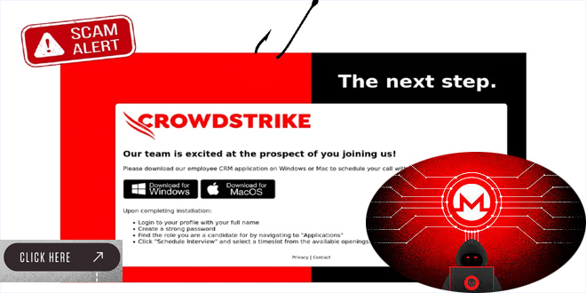 Alert! Fake Crowdstrike Recruitment Emails Spread XMRig cryptominer