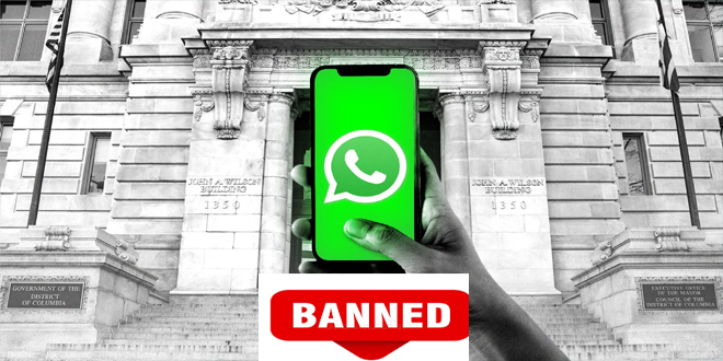 WhatsApp banned on all US House of Representatives devices