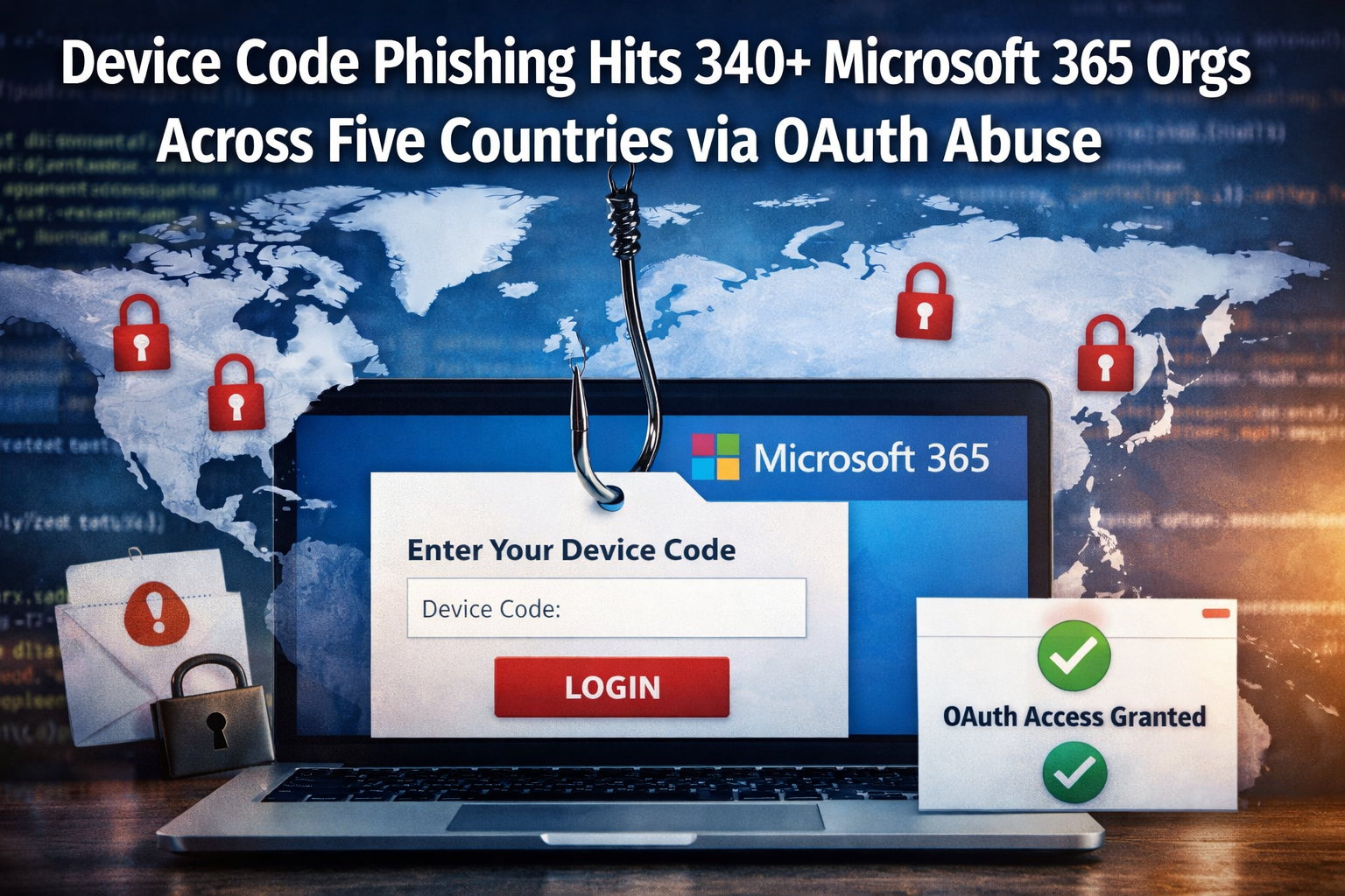 OAuth Device Code Phishing Hits 340+ Microsoft 365 Orgs InfoSecBulletin