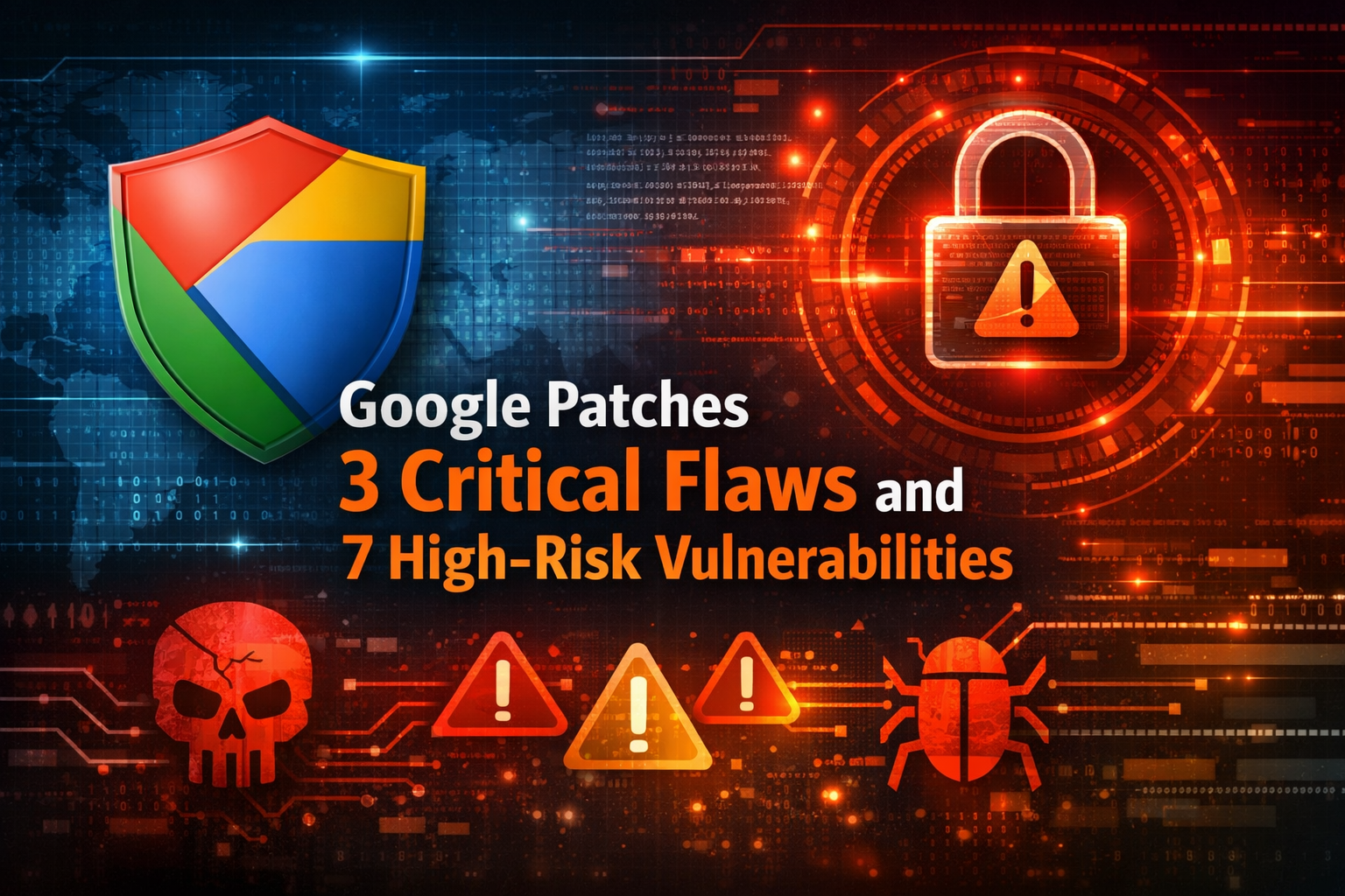 Google Patches 3 Critical Flaws and 7 High-Risk Vulnerabilities ...