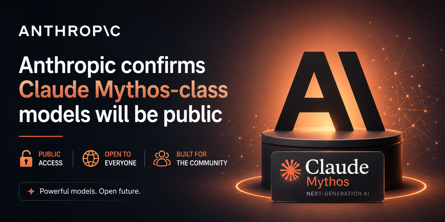 Anthropic confirms Claude Mythos-class models will be public
