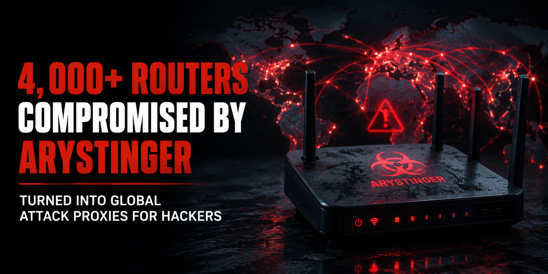 AryStinger botnet infected thousands of D-Link routers globally