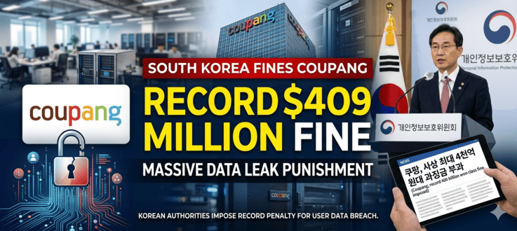 South Korea fines Coupang Record $409 mln fine for data leak