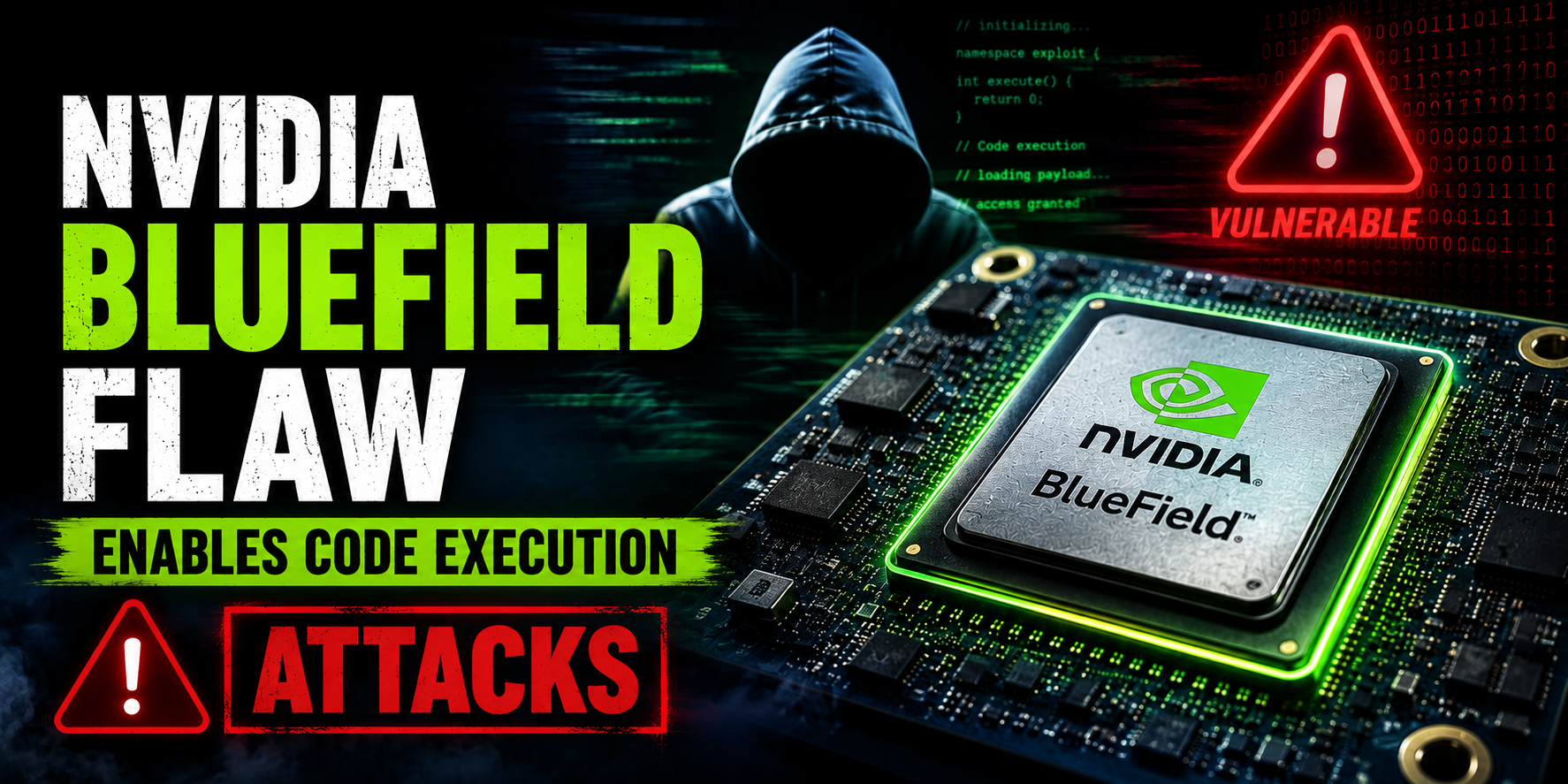 NVIDIA BlueField Flaw Enables Code Execution Attacks