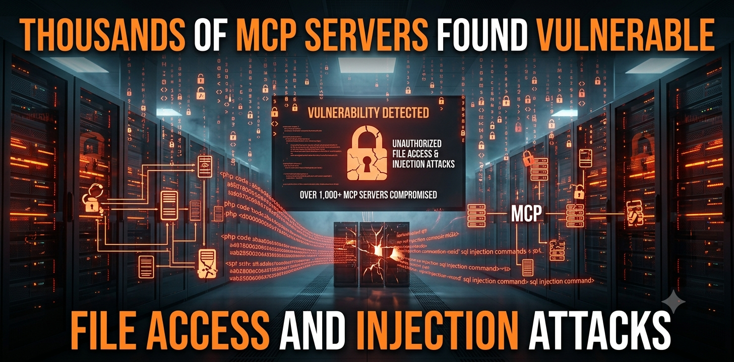 Thousands of MCP Servers Exposed to File Access and Injection Attacks