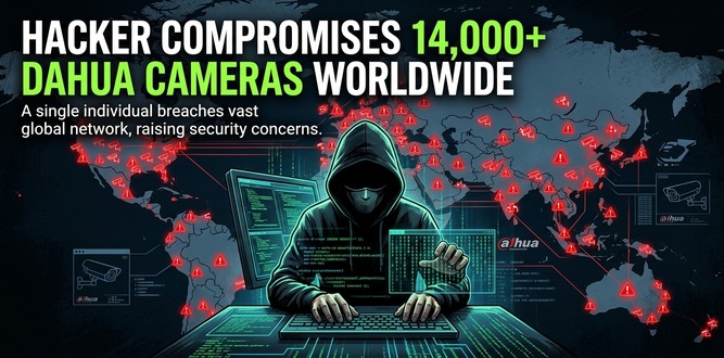 Operation CameraSwarm  A single hacker compromise 1400+ Dahua camera worldwide 