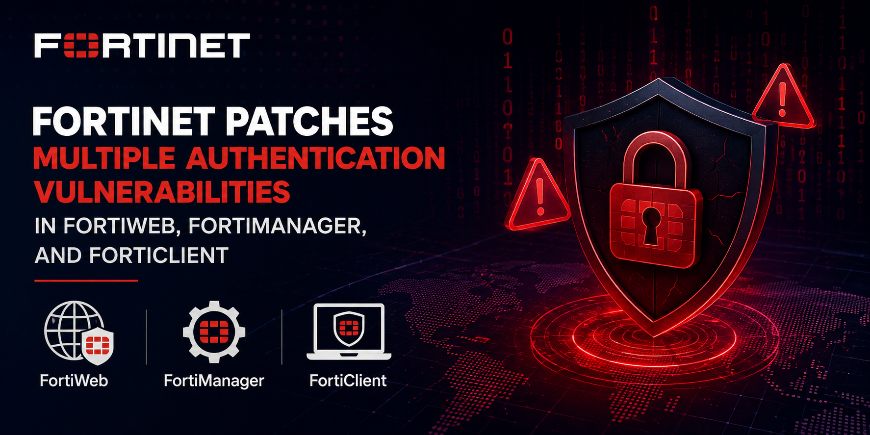 Fortinet Fixes Multiple Flaws in FortiWeb, FortiManager, and FortiClient