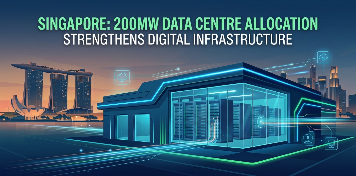 Singapore Approves 200MW Data-Centre Expansion Under Second Call