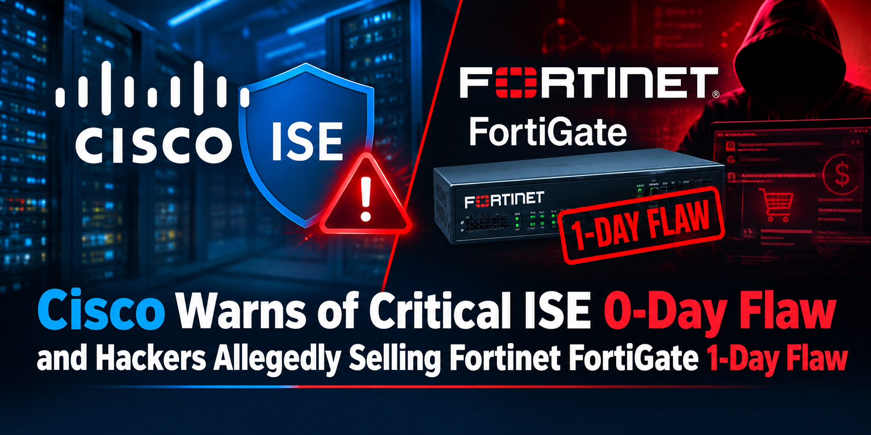 Cisco Warns of Critical ISE 0-Day Flaw and Hackers Allegedly Selling Fortinet FortiGate 1-Day Flaw