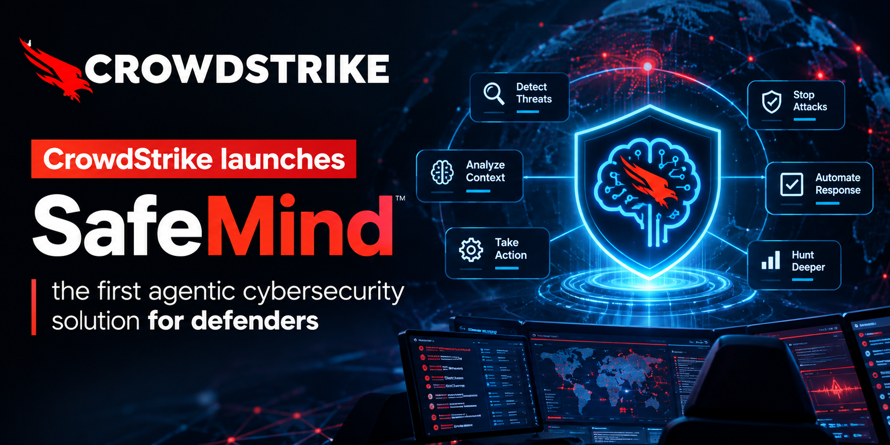 CrowdStrike launches SafeMind, the first agentic cybersecurity solution for defenders