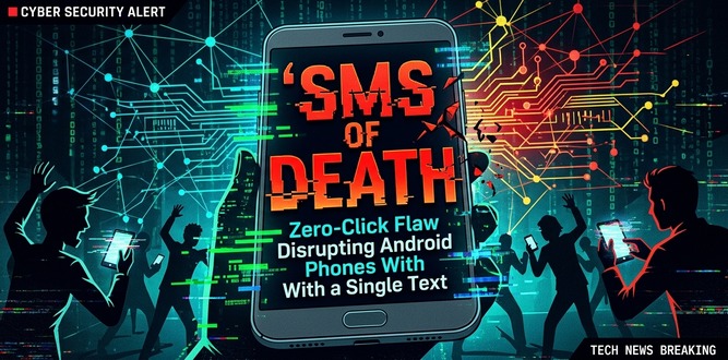 ‘SMS of Death’ Zero-Click Flaw Disrupting Android Phones With a Single Text